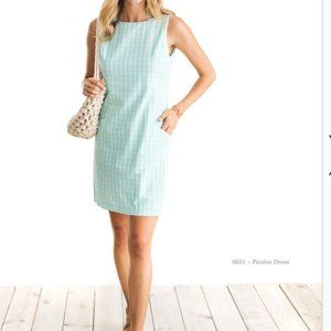 NWT! ST  W Paislee Gingham Seersucker Dress